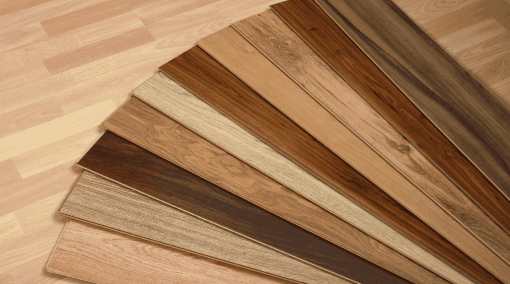 samples of hardwood flooring